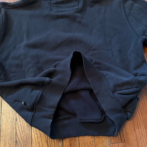 90’s CAT Construction Vintage Quarter Zip Hooded Sweatshirt - Picture 11 of 13